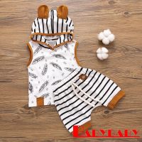 COD SDFGERTYTRRT BღBღInfant Newborn Baby Boy Girl Hooded T Shirt Short Pants