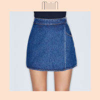 [MILIN] Micro denim mini Skort กางเกงกระโปรงยีนส์ขาสั้น / Sass Skort