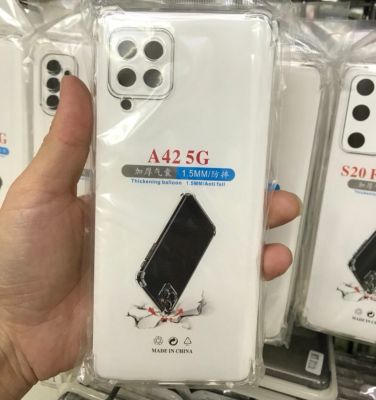 เคส Samsung A42 5G Fan Edition มาใหม่ TPU ใสบาง ลดรอยนิ้ว กันกล้อง บาง เบา