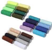 8pcs/Pack Color Small Shaft Hand Stitching Sewing Diy Handmade Color Thread 8 Color 402 Sewing Thread Combination Set Fixed