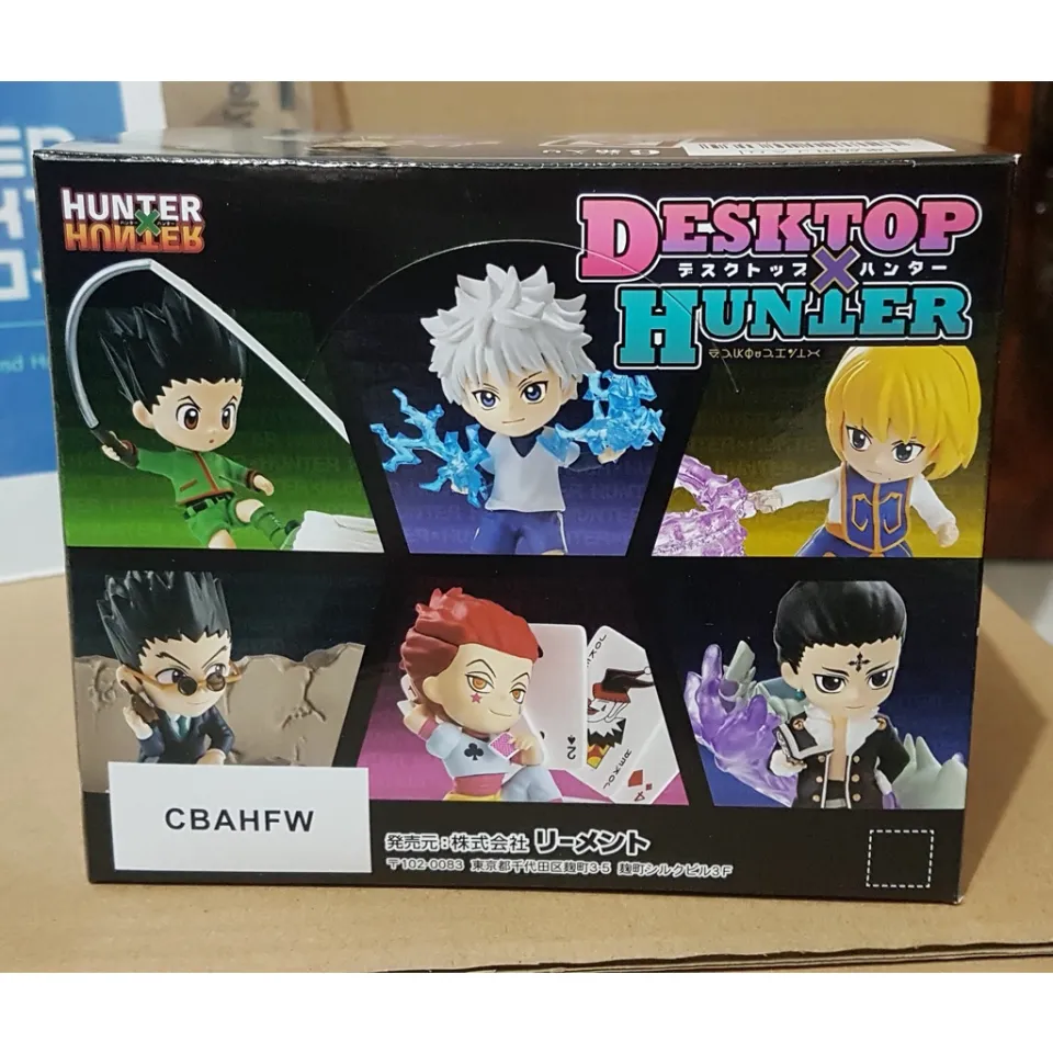 HUNTER x HUNTER DesQ DESKTOP HUNTER] HUNTER x HUNTER characters are now  available as convenient figures! Scheduled to be released on August 30th.  All 6 types. 1100 yen ($9 USD excluding tax)