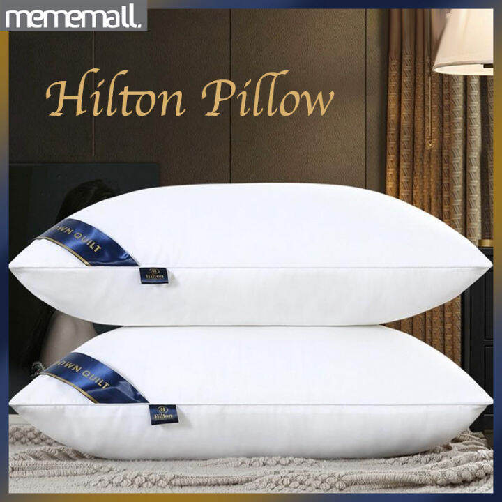 COD Hilton Fabric fill Pillow Hilton Star Hotel Quality light sleep