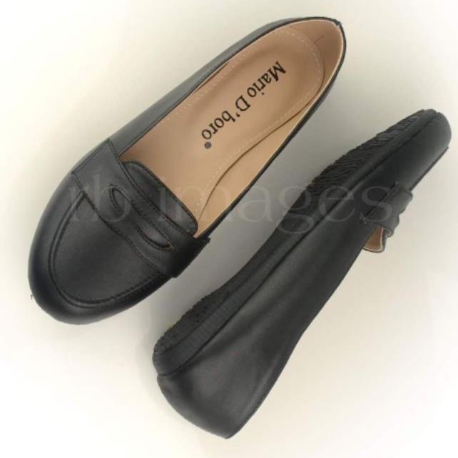 Mario D' Boro Black Women Shoes | Lazada PH