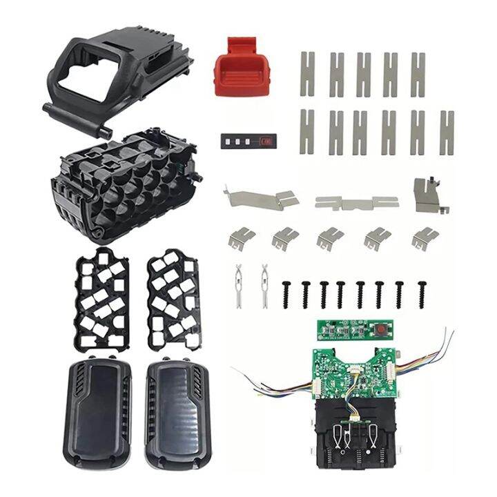 dcb609-plastic-housing-pcb-housing-for-lithium-ion-batteries-battery-plastic-housing-circuit-board-repair-kit-parts