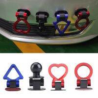 【CW】☾  Multi-colored Car Trailer Hooks Sticker Decoration Rear Front Affix Racing Towing With Wrenches