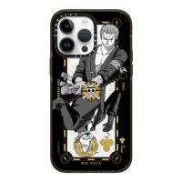 "สินค้าของแท้" CASETiFY ONE PIECE Poker Card Zoro &amp; Sanji Case 14Promax  Impact Case Color: Black