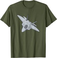 JHPKJF-22 Fighter Stealth Air Force Jet Military Veteran Men T-Shirt Short Sleeve Casual Cotton O-Neck Summer Shirt 4XL 5XL 6XL