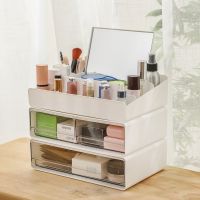 Cosmetic Home Office Storage Box Large Capacity Makeup Drawer Organizer Desktop Makeup Container Desktop Sundries Storage Boxes