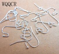 100PCS New Arrival Earring Findings Genuine 925 Sterling Silver Jewellery Ear Wire S Ball Hooks DIY Handmade Collections