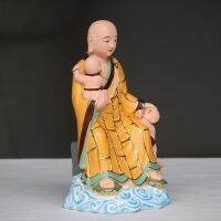 12Inch Bodhisattva Yingling In Luminous Kingdoms Land And Bodhisattva Resin Buddha In Infinite Mercys Land  Home Decorations