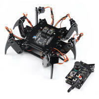 หุ่นยนต์สำหรับ Arduino Lh3tih Freenove Hexapod โครงเซอร์โวบิดหมุนเดินแอปรีโมทคอนโทรลคลาน