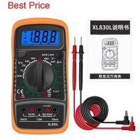 【LZ】♦◙  10 Pçs/lote XL830L Handheld Multímetro Digital Backlight LCD Portátil AC/DC Amperímetro Voltímetro Ohm Tester Medidor de Tensão Multimetro