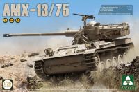 พลาสติก โมเดล ประกอบ  takom สเกล1/35 Amx-13/75 I.D.F Light Tank