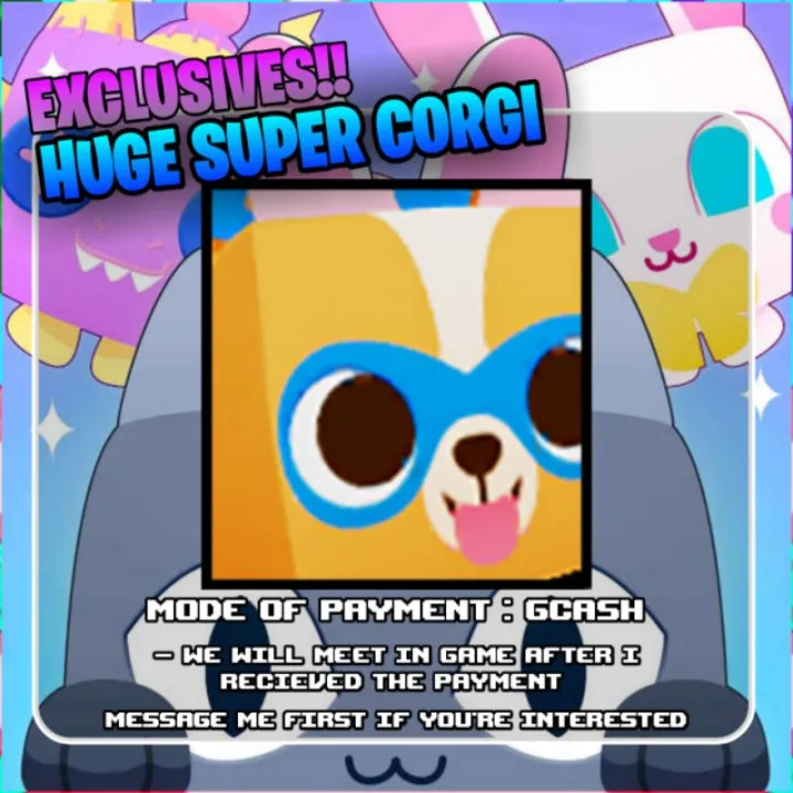 EXCLUSIVE!! HUGE SUPER PET SIMULATOR X HUGES Lazada PH