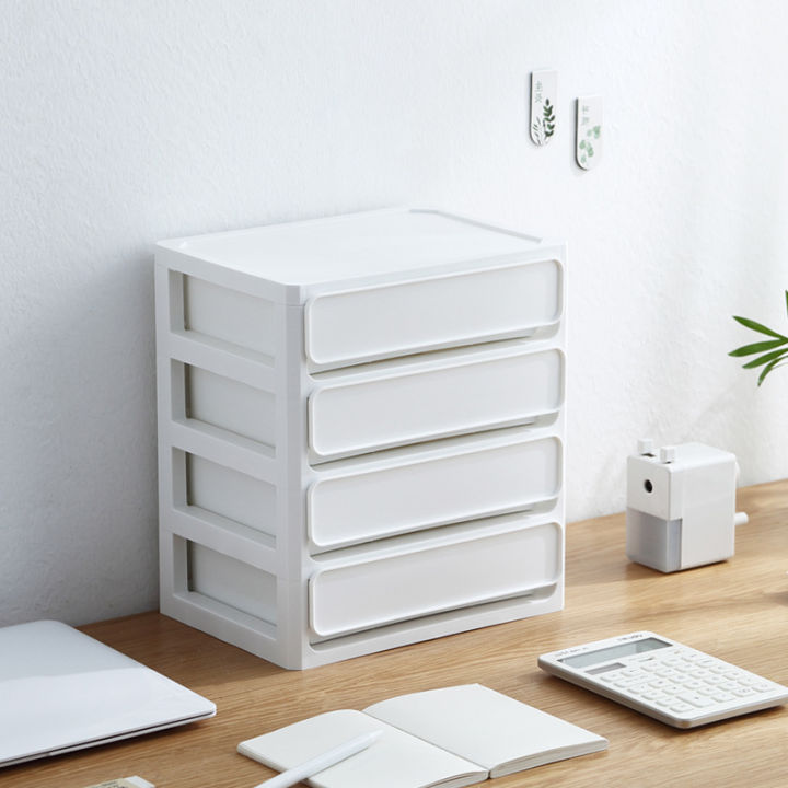 1pc Drawer Organizer, Small Drawer Type Desk Storage Cabinet, Plastic  Multi-layer Mini Storage Box, Home Stationery Storage Box, Office Supplies Storage  Organizer