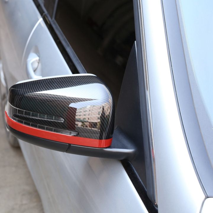 2-x-abs-side-door-rearview-mirror-cap-cover-trim-for-mercedes-benz-a-cla-gla-glk-class-w176-w117-x156-x204