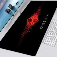 HP OMEN โลโก้ XXL 90X30CM แผ่นรองเมาส์ลายอนิเมะอุปกรณ์เล่นเกมแผ่นรองเมาส์ยางแล็ปท็อปขนาดใหญ่แผ่นรองเมาส์น่ารักแป้นพิมพ์เสื่อ700X300 1