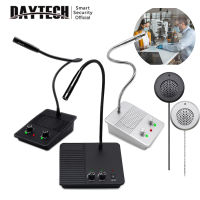 【กรุงเทพฯ สปอตสินค้า】DAYTECH ระบบลำโพงหน้าต่าง Window Intercom ระบบป้องกันการรบกวน Dual Way Bank Counter Intercom Intercommunication ไมโครโฟนสำหรับ Bank/สำนักงาน/สถานี WI08