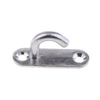 1 Piece Stainless Steel Boat Polished Hook Bracket Yacht Buoy Pothook Hanger