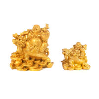 (100 ดีมาก) Dragon เต่าพระพุทธรูปรูปปั้น Figurine จีน Fengshui เครื่องประดับ God Of Wealth ประติมากรรมสำหรับ Home Office Room Decor