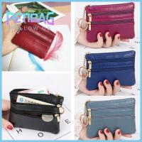 อเนกประสงค์ with Key Ring Short Small Women Clutch Keychain Wallet Money Bag Card Holder Mini Coin Purse