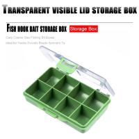 Multi-Slot Lures Bait Hooks Box Fishing Tackle Storage Container (8 Cells)