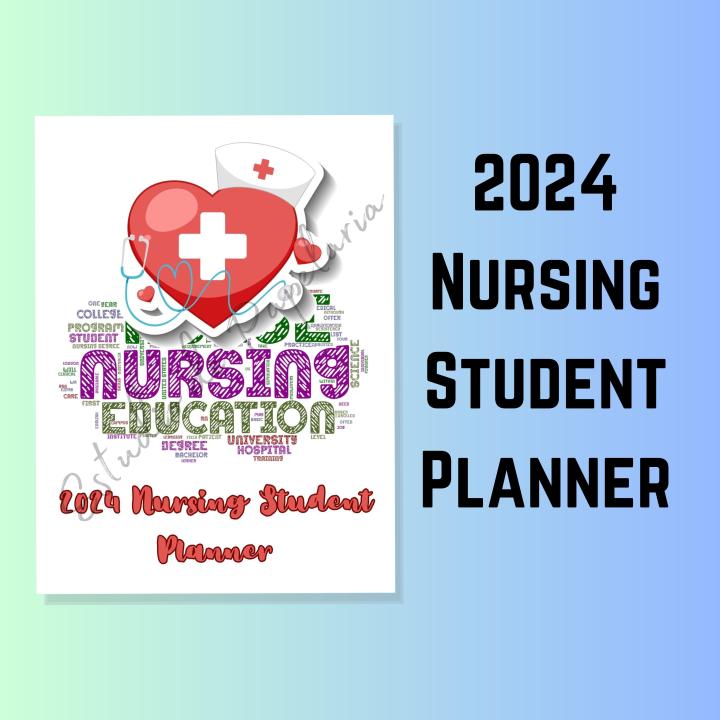 2024 Nursing Student Planner Lazada PH