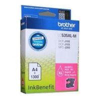 ตลับหมึก Brother LC535XL-M สีชมพู(Magenta) สำหรับเครื่องพิมพ์อิงค์เจ็ท DCP-J100/J105/MFC-J200