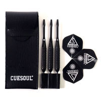 3pcs Professional Darts 26g 24g 21g 16cm Steel Tip Darts With Copper Dardos Barrel Aluminum Dart Shaft Black Flight