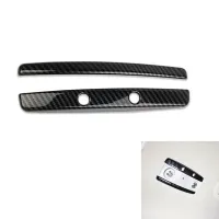 Car Carbon Fiber Interior Rear Reading Light Lamp Trim for Dodge Durango 2011-2020