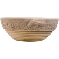 Round Proofing Basket, Easy to Bake Bread, Bread Fermentation, Bread Basket with Washable Cloth