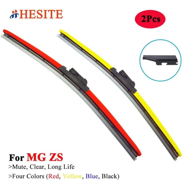Colorful Hybrid Wiper Blades For MG ZS Hatchback Sport EV 2017 2018 2019 2020 Car Accessories