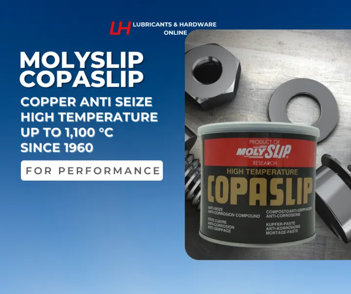 Molyslip Copaslip Copper Anti Seize Compound (500 Gram) High Temperature Application Lazada