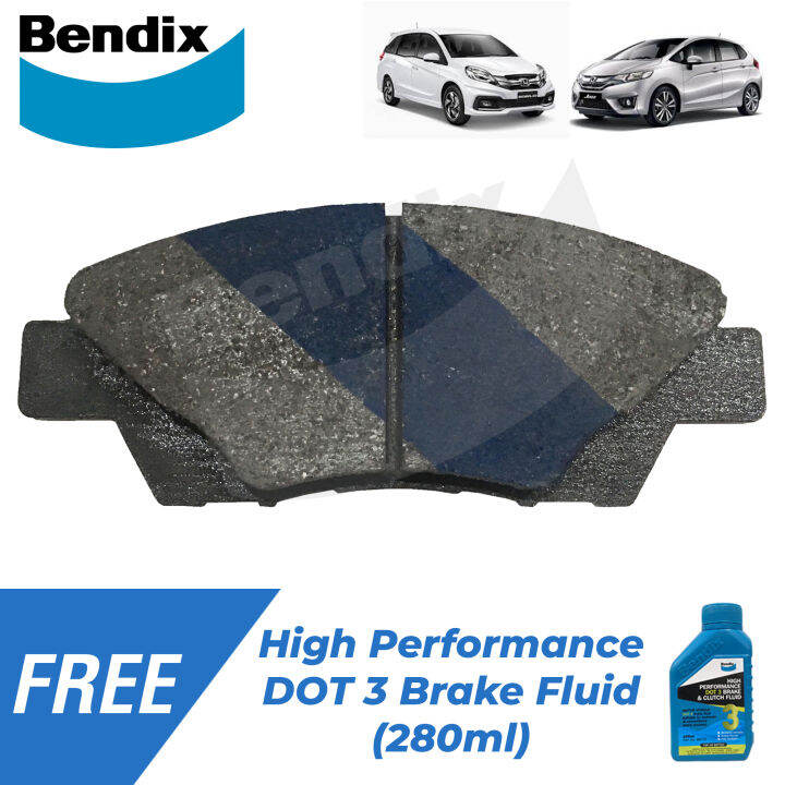 Bendix Brake Pads GCT DB1991 Front Set for Honda City 20122022, Jazz