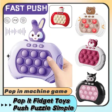 Funny Pop Fidget Toys For Kids Boys And Girls Hot Pop Quick Push Bubbles  Game Console Series Toys Adult Fidget Anti Stress Toys 