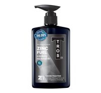 Tros Deo Shower Cream Zinc Fuel Charcoal ทรอส ดีโอ ชาวเวอร์ ครีม ชิงค์ ฟูเอล แอนด์ ชาร์โคล ครีมอาบน้ำ ระงับกลิ่นกาย 450มล.