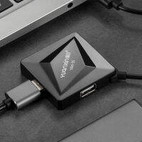 Yuanxin 1.2M ส่วนต่อขยายสาย USB Hub 4-ฮับ USB พอร์ต2.0