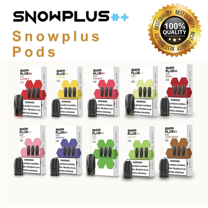 Snowplus pods snow plus 3 snowplus Authentic | Lazada PH