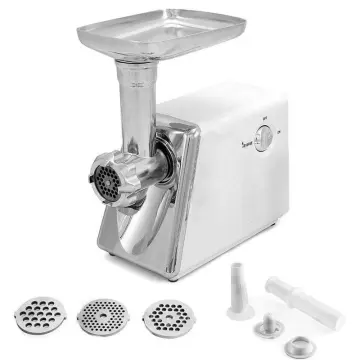 WinHolder Electric Meat Grinder Kitchen Food Sausage Mincer 4Blades 2800W  Black