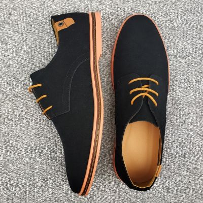 2021 Spring Suede Leather Men Shoes Oxford Casual Shoes Classic Sneakers Comfortable Footwear Dress Shoes Large Size Flats New