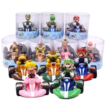 Super Mario Bros Toys Mario Luigi Yoshi Peach Bowser Donkey Kong Anime  Figures Action Collection Toys Model Dolls for Kids Gifts