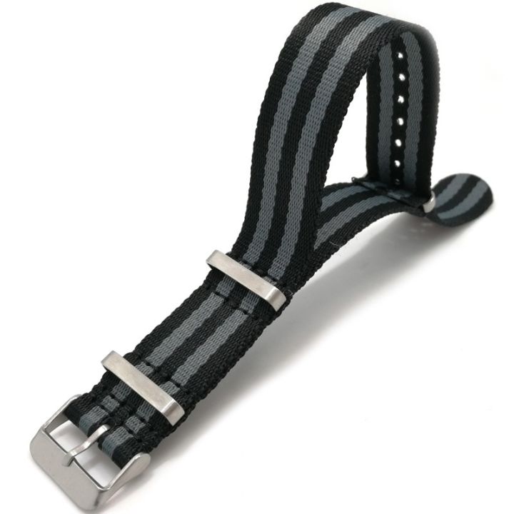 seat-belt-nato-nylon-strap-สายนาโต้เนื้อผ้านุ่มลื่น-ลาย-james-bond