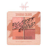 SIVANNA COLORS POCKET CANDY FACE PALETTE HF182 พ็อกเก็ต แคนดี้ เฟส พาเลทท์