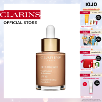 CLARINS SKIN ILLUSION SPF15 คลาแรงส์ สกิน อิลลูชั่น รองพื้น ฟาวเดชั่น เรียบเนียน เกลี่ยง่าย