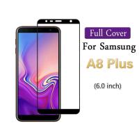 6Dปกป้องหน้าจอแก้วคลุมทั้งหมดกระจกนิรภัยสำหรับSamsung Galaxy A8 + / Samsung A8 Star / Samsung A9 Starแก้ว