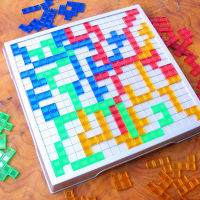 Blokus เกมกระดานของเล่นเพื่อการศึกษาสี่เหลี่ยมเกมง่ายต่อการเล่นสำหรับเด็กเด็กชุดเกมในร่มพรรคของขวัญของเล่นเด็กสี่เหลี่ยม