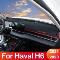 For Haval H6 3Rd Gen 2021 2022 2023 HEV PHEV LHD RHD Car Dashboard Cover Sun Shade Mats Instrument Desk Non-Slip Pad Accessories