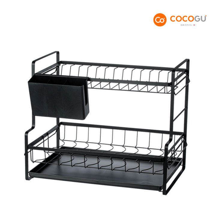 cocogu-ชั้นคว่ำจานและถ้วย-2-ชั้น-สามารถถอดออกได้-รุ่น-a0597