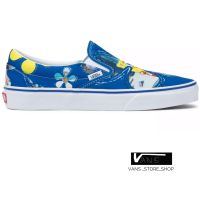 VANS SLIP ON X SPONGEBOB  ALOHABOB BLUE (สินค้ามีประกันแท้)