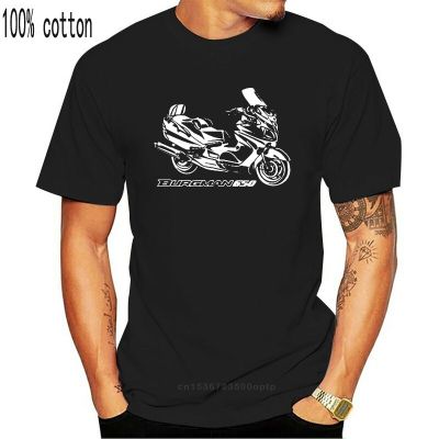 New Arrival T-Shirt 2022 Motorcycle Motorrad T-shirt Cotton Suz Burgman 650  QRSH
